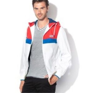 Jack & Jones Originals men’s Windbreaker Jacket With Color Blocking size medium